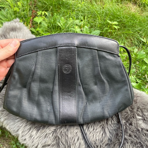 Fendi Vintage Bag 70’s-80’s Crossbody Clutch Handbag - Picture 2 of 14